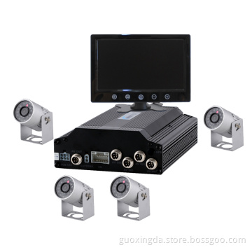 2014hot Sell! Full Views 4 Channel 3G GPS Optional Mobile Car DVR